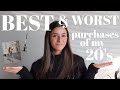 BEST & WORST PURCHASES OF MY 20'S | Carly Medico