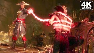 Dark Raiden Destroys Shinnok Scene - Mortal Kombat Onslaught