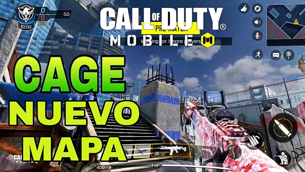 CAGE 😉 // NUEVO MAPA EN COD MOBILE 😉 // PEQUEÑO Y FRENETICO ESPACIO DE ...