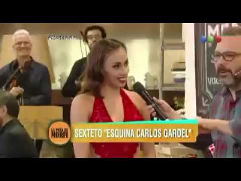 Florencia Zarate y Guido Palacios en Morfi bailan Tanguera