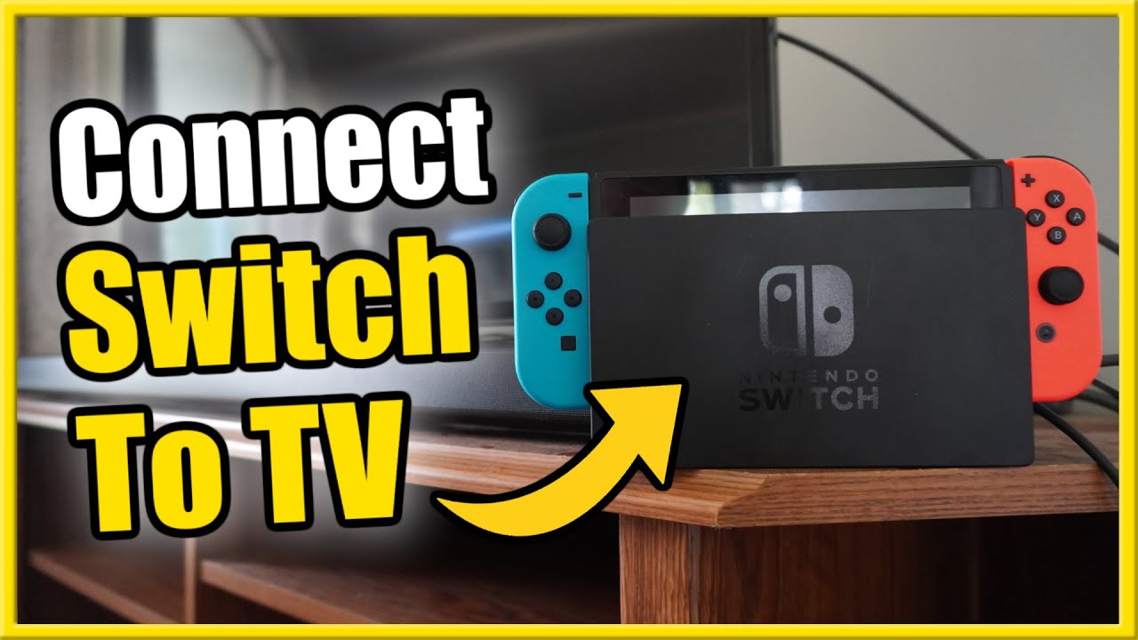 How to Connect Nintendo Switch OLED Dock To TV & Set Up! 