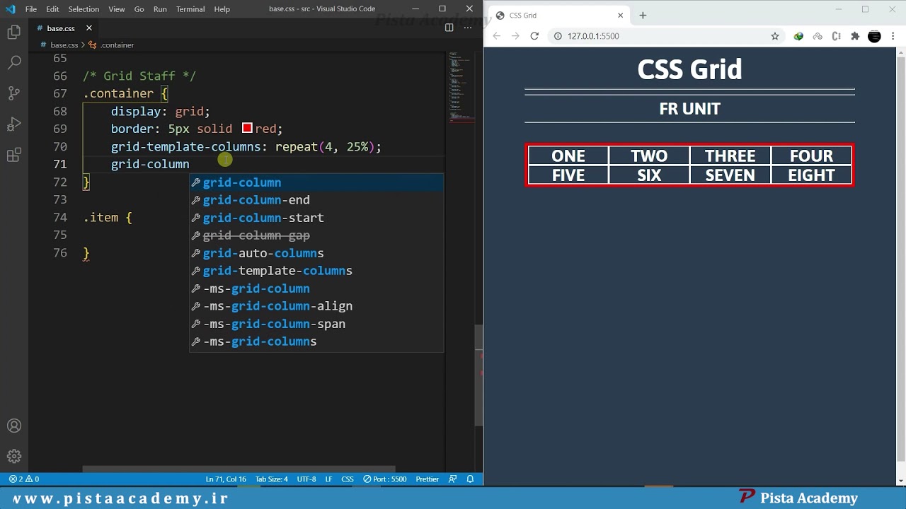 CSS Grid - جلسه سوم