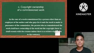 LESSON 3: COPYRIGHT OWNERSHIP, TRANSFER OR ASSIGNMENT