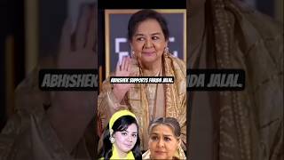 Abhishek Bachchan was seen helping and supporting Farida “Dadi” Jalal.#bollywood #shortfeed