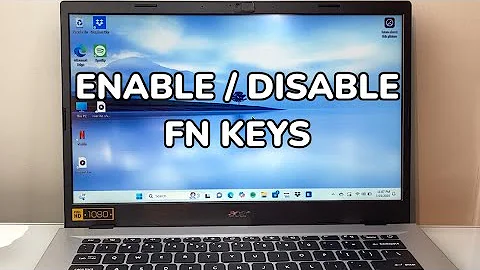 How To Enable / Disable Function Fn Keys In Windows 10 / 11