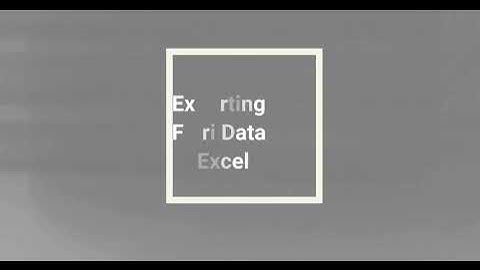 SAP Fiori Tips and Tricks - Exporting Reports to excel