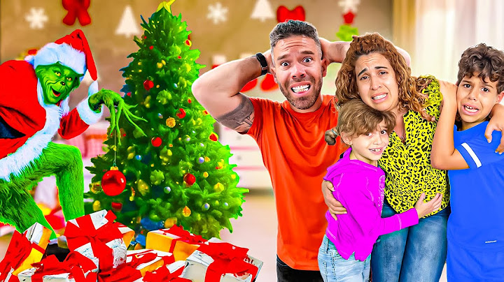 EL GRINCH casi DESTRUYE nuestro ARBOLITO de NAVIDAD|4PLUSONE