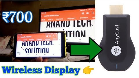 ANYCAST M4 PLUS FULL SETUP / wireless display | CONVERT TV into SMART TV | In Hindi