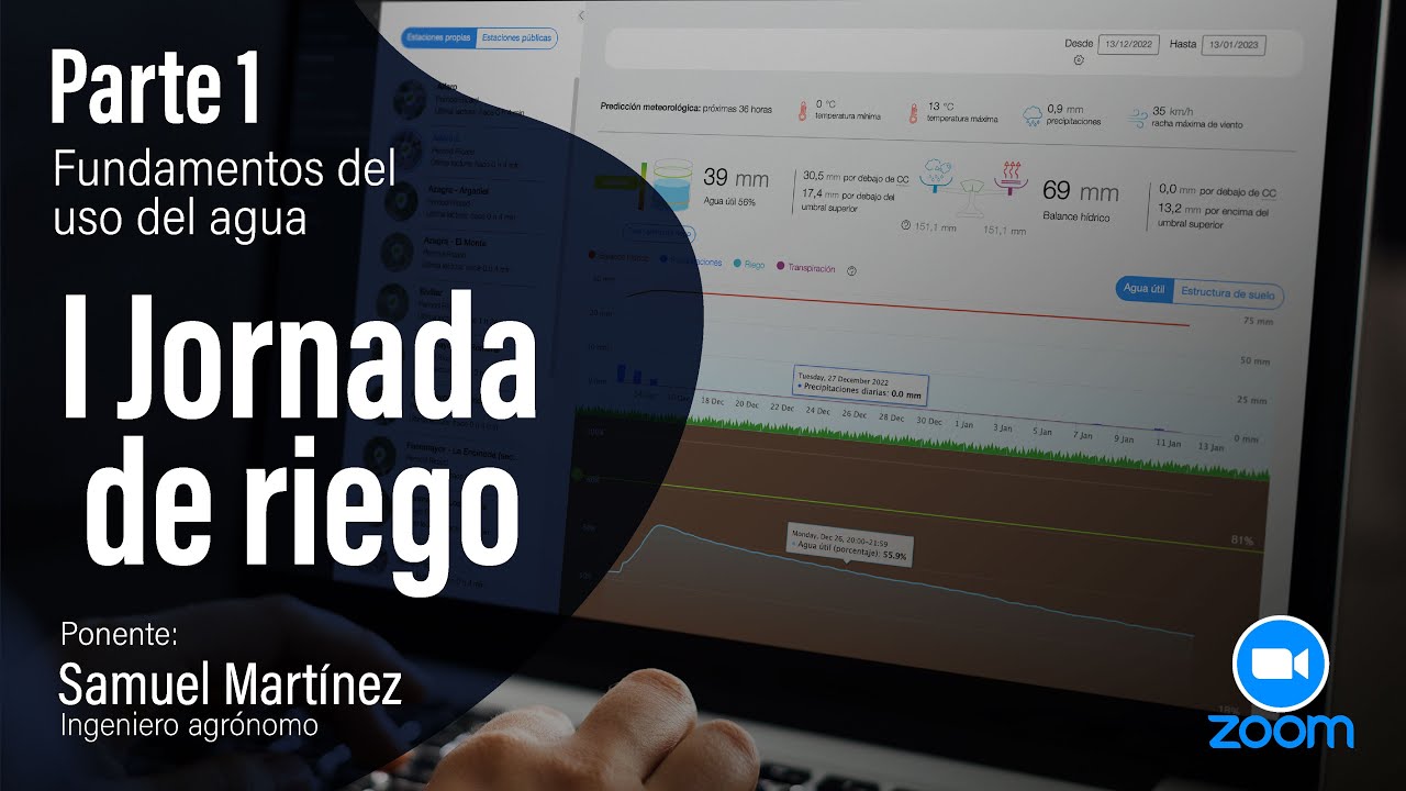 (Parte 1) I Jornada de Riego con Agrónomos Cesens