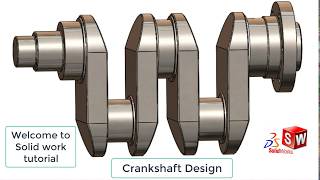 Solidwork tutorial :Crankcase design Profile