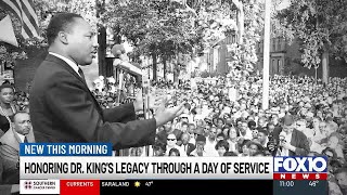 Honoring Dr. King's legacy through a day of service