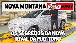 ⁣Chevrolet Montana: protótipo de R$ 2 milhões revela detalhes da rival da picape cabine dupla