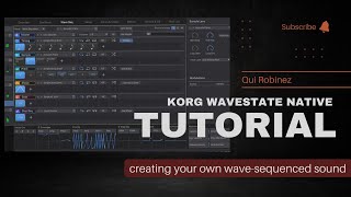 wavestate native tutorial - creating your own wave-sequenced sound