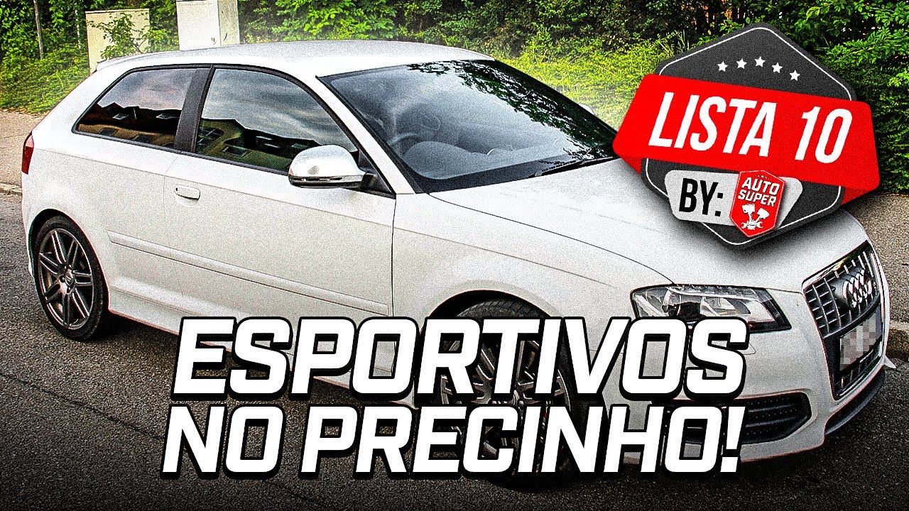 10 CARROS ESPORTIVOS QUE PARECEM CARROS DE CORRIDA (Você teria?) 