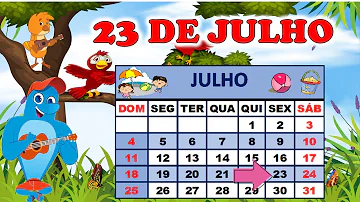 O que é comemorado em 7 de julho?