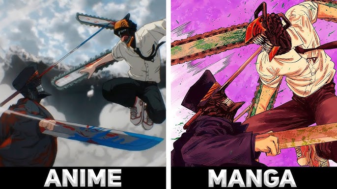 Chainsaw Man Daily Shots on X: Thread comparing the Anime and Manga of Chainsaw  Man Episode 8 📌  / X