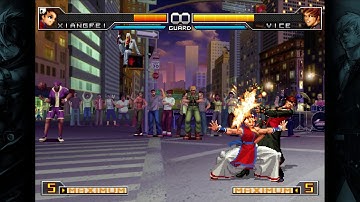 Love of the Fight Moves - King of Fighters 2002 Unlimited Match - Xiangfei