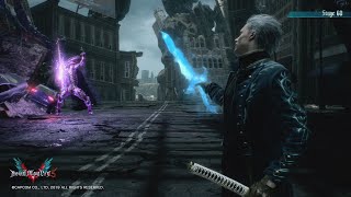 Devil May Cry 5 - Vergil Bullying Cavaliere Angelo No Damage