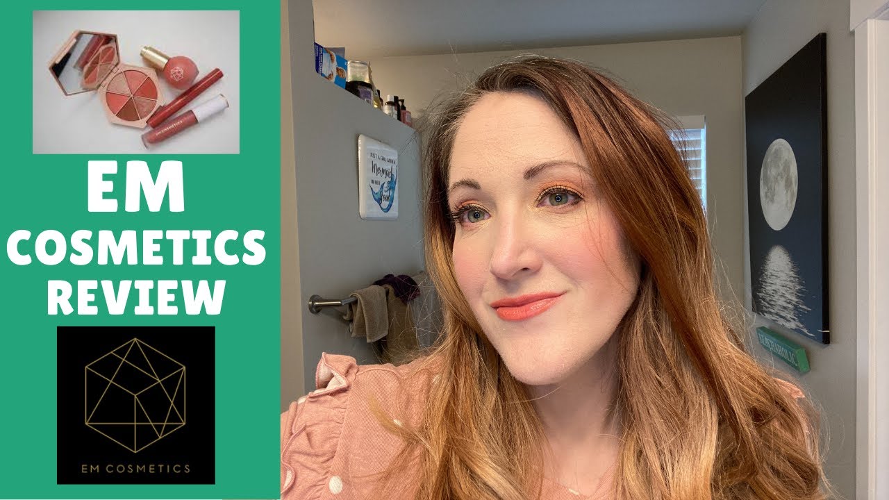 EM Cosmetics Look + Review GRWM - YouTube