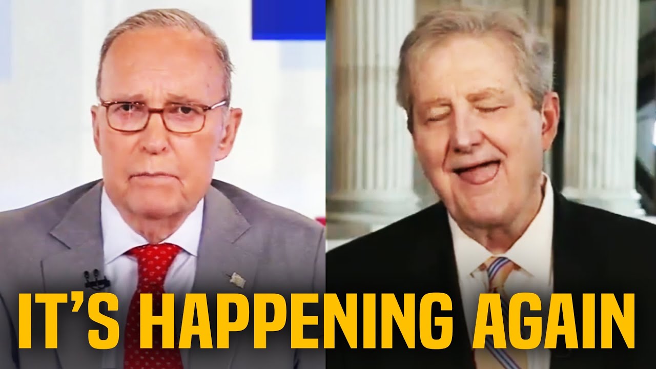 Republican Senator FREEZES & GLITCHES on live TV