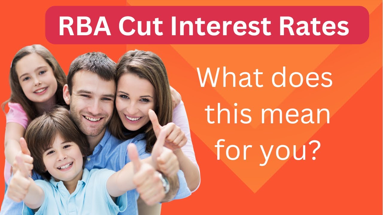 Finally Some Relief! RBA Cut Interest Rates - YouTube
