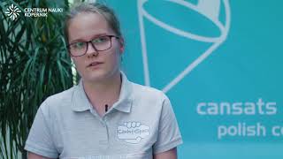 Aleksandra Derda Uczestniczka Konkursu Cansat 20172018