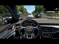 Audi Q8 2019 City Car Driving Steering Wheel Game 
