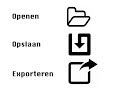 Photoshop importeren, opslaan en exporteren