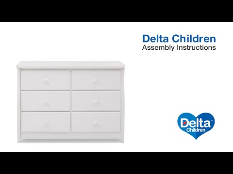 Delta Children Clermont Dresser Assembly Video Youtube