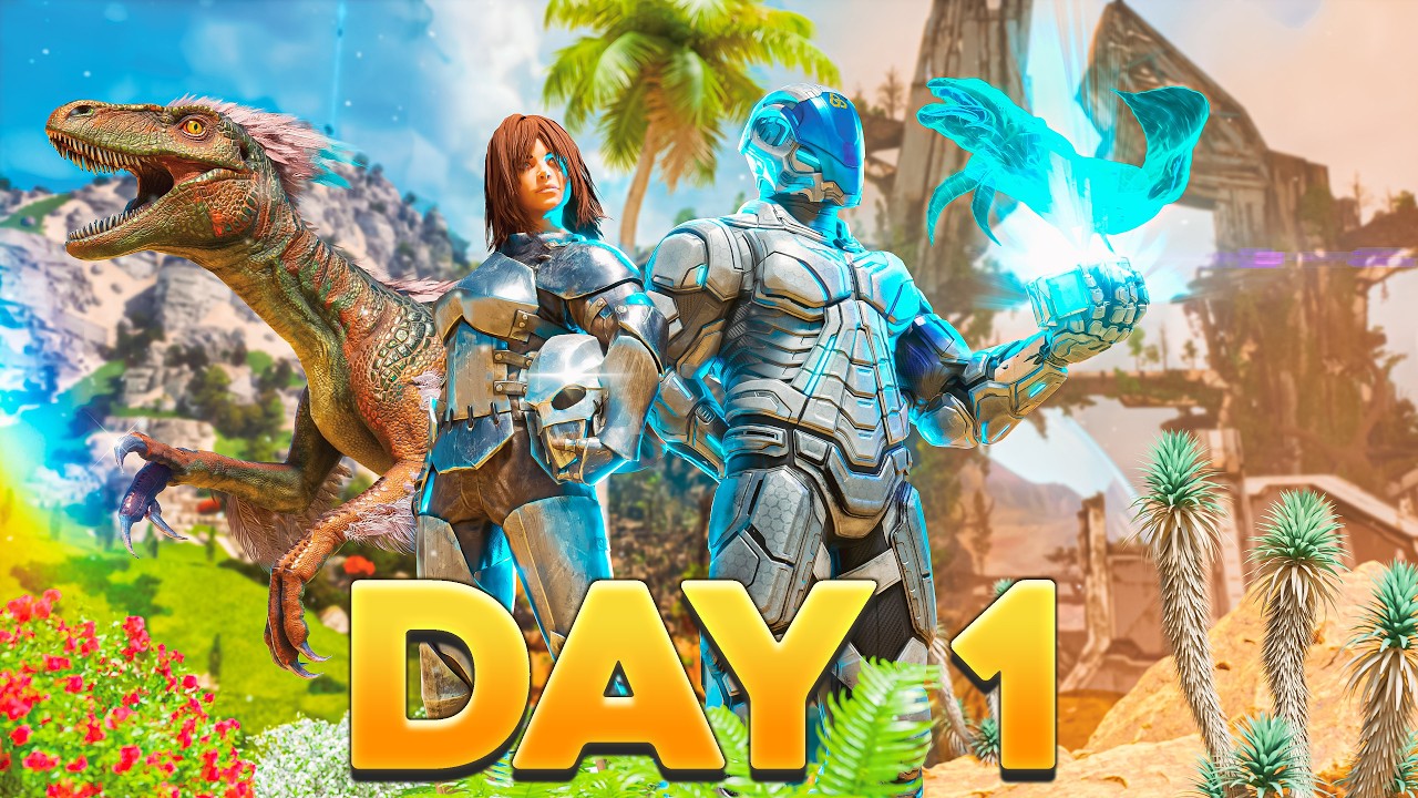 How ARKs Best Duo Faces 1000 Players on Wipe Day in ARK: Survival Evolved