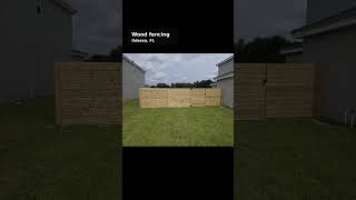 Wood fencing in Odessa, FL New Tampa Fence