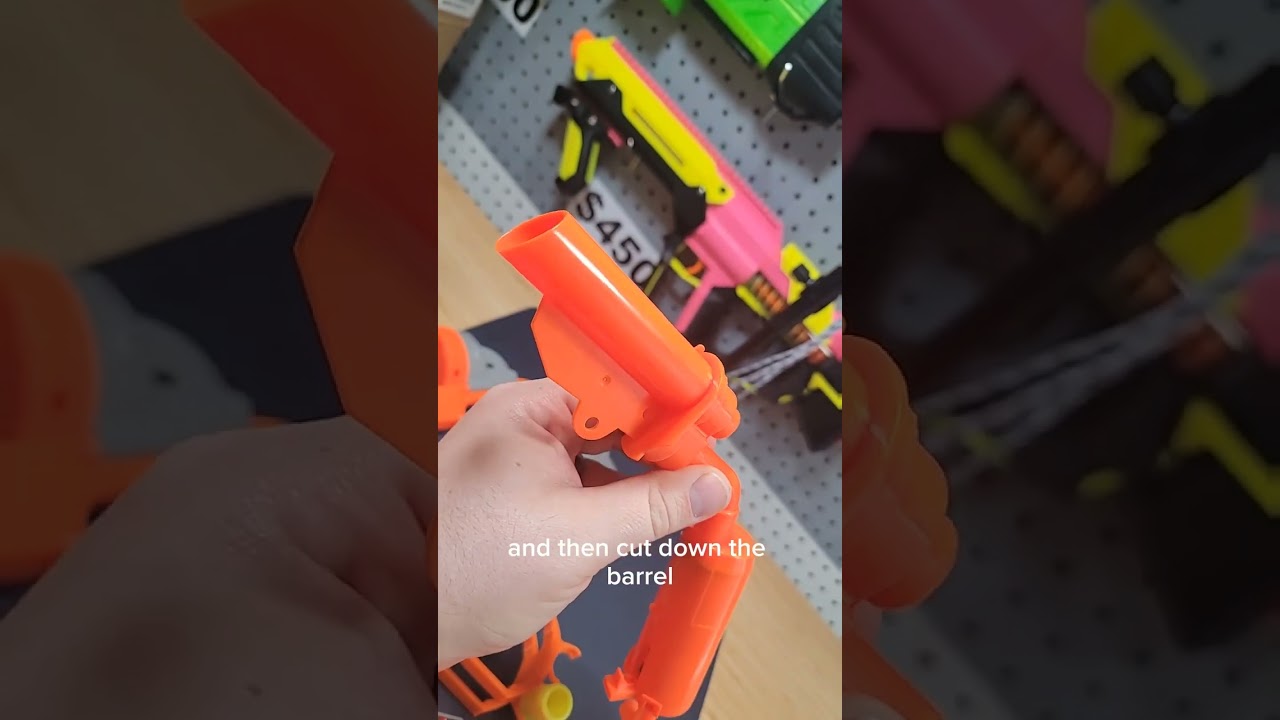 Nerf Fortnite Flare Blaster Shell Mod