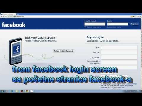How to remove e-mail address from facebook login screen.