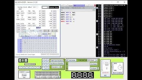 How to write assembly program on Edsim51 simulator in Hindi