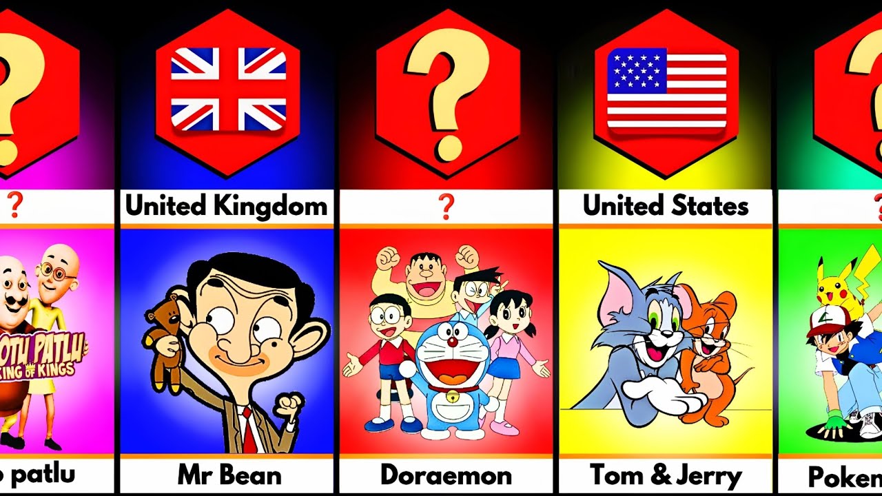 Explore AMAZING Cartoons From Different countries! - YouTube