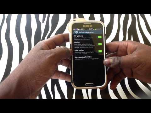 How to Calibrate the Gyroscope on Samsung Galaxy S4