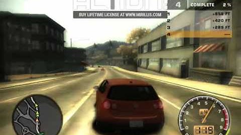 nfs mw 2005 online in gameranger