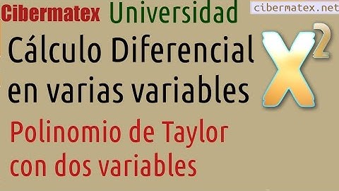 Polinomio de Taylor en dos variables