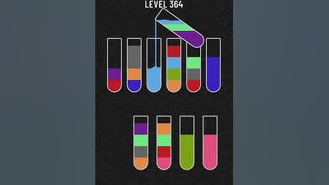 water Color Sort Solution - Level 364