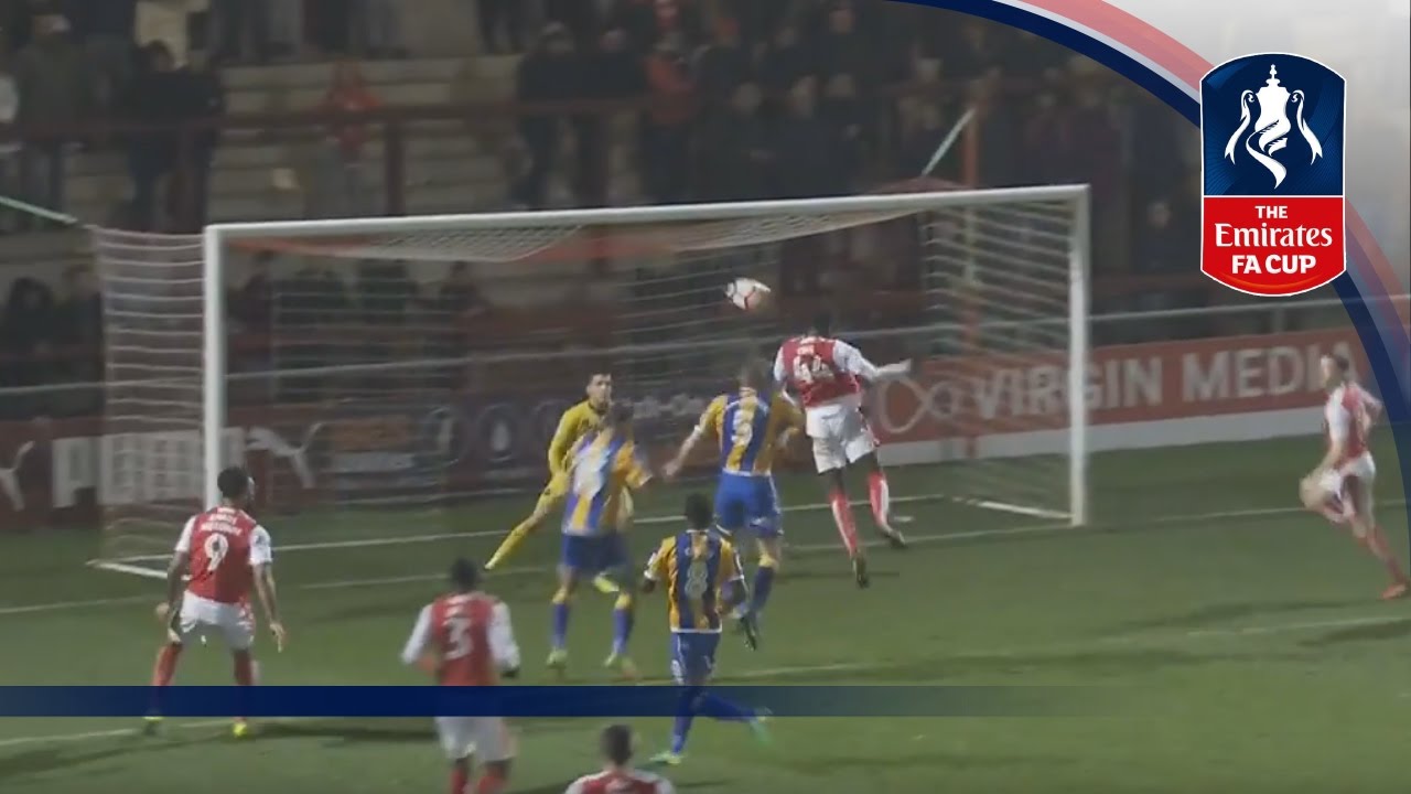 steph houghton injury Fleetwood Town 3-2 Shrewsbury Town (Replay) Emirates FA Cup 2016/17 (R2) | Goals & Highlights