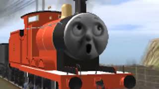 (REUPLOADED) Unusual Thomas and Friends Animation - Wreck o' James Reversed