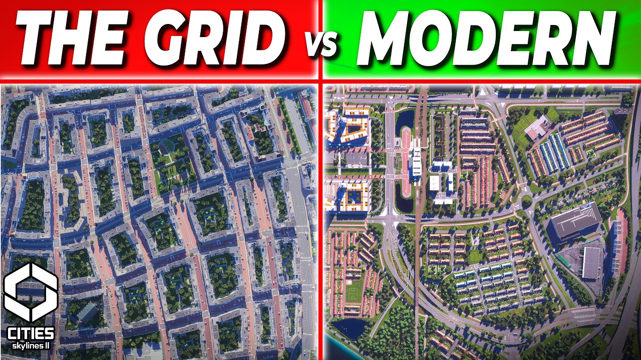 Old vs New: Which Layout Works Better? | Cities Skylines 2