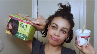 ORS Olive Oil Hair Relaxer Review | Hair Care Routine