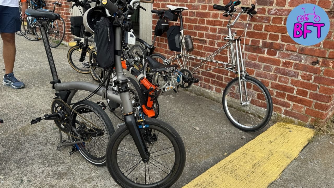 Встреча любителей складных велосипедов Brompton | Лучшие моменты Coastal Ride