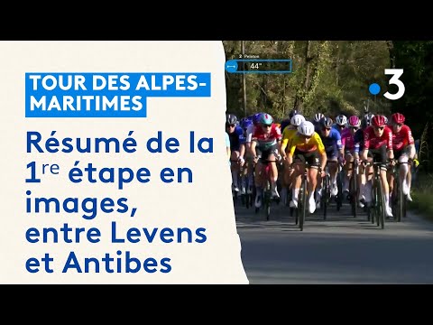 Le Tour des Alpes-Maritimes 2024 : revivez la 1ʳᵉ étape en images entre Levens et Antibes