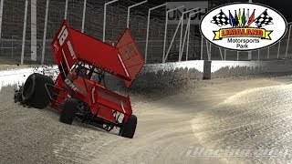 Sweeping The Night At Limaland! Offical 360 Sprint Car!
