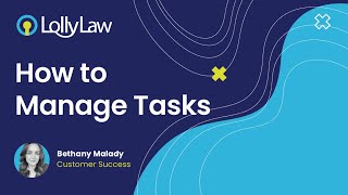 How to Manage Tasks in a Matter?