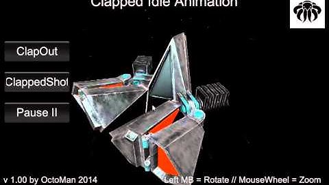 Unity Asset Store: Animated Space Enemy - The Crab - Promo #1