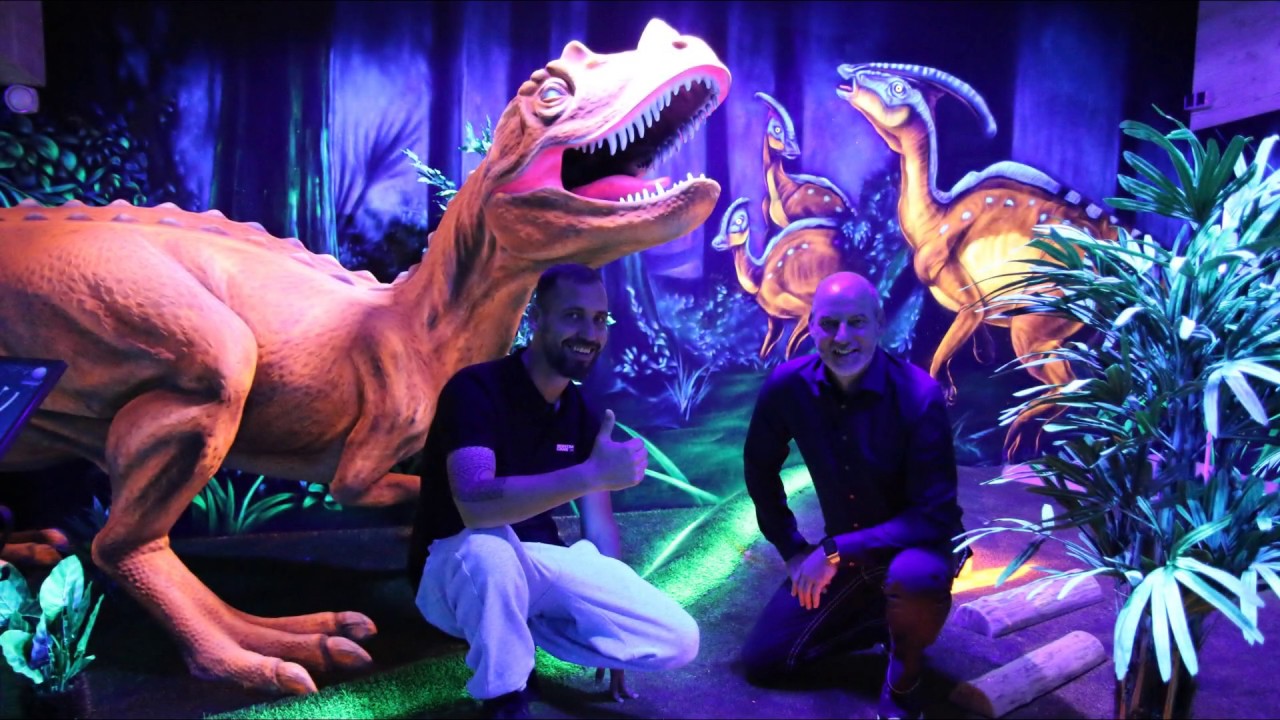 black light golf houston