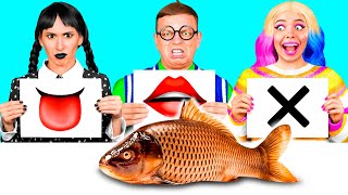 Bite, Lick or Nothing Challenge | Cool Food Tricks by Crazy DO